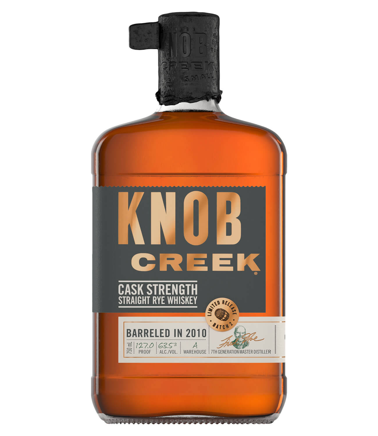 Knob Creek Rye Cask Strength Whiskey