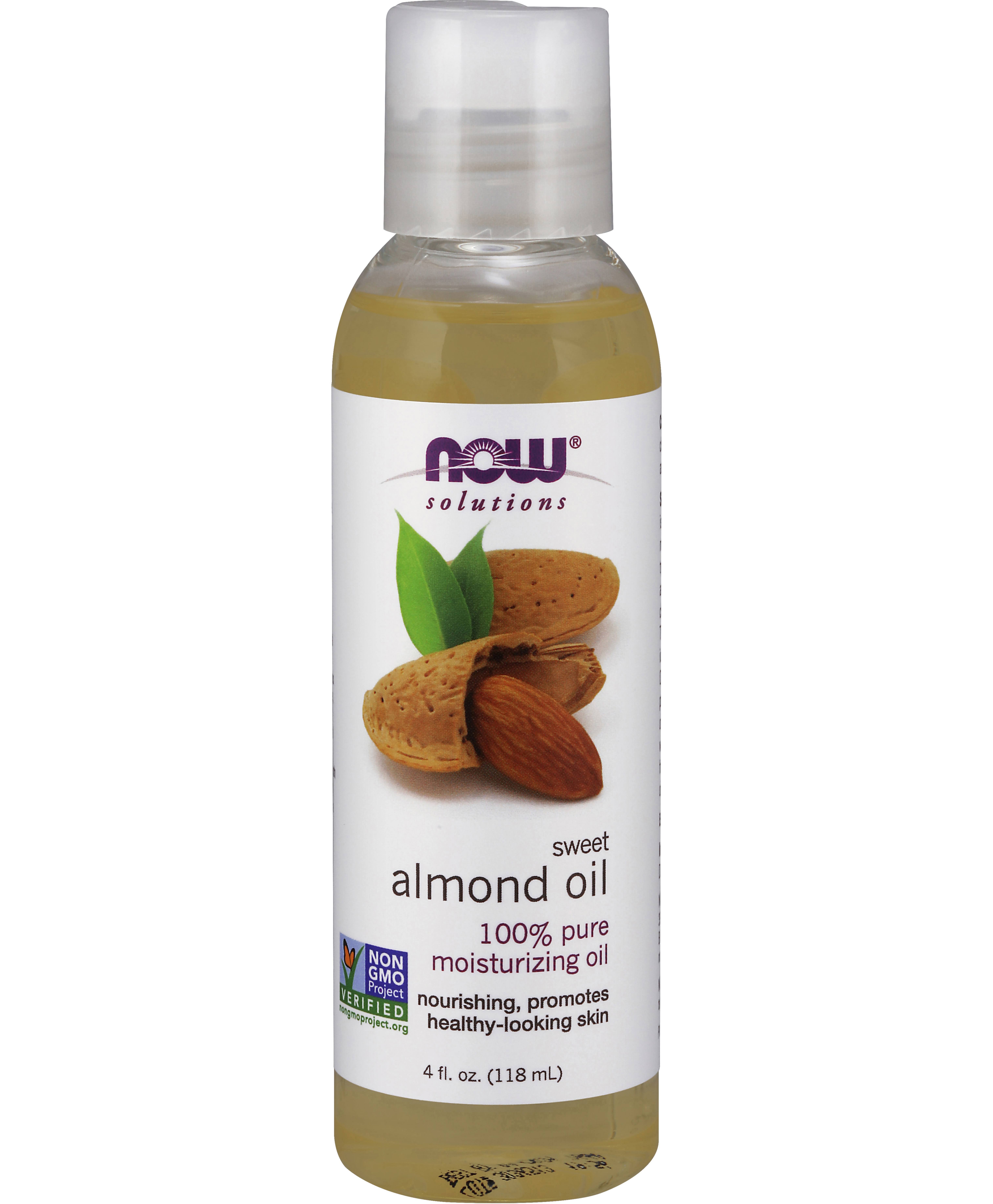 NOW Foods Sweet Almond Oil 4 fl oz