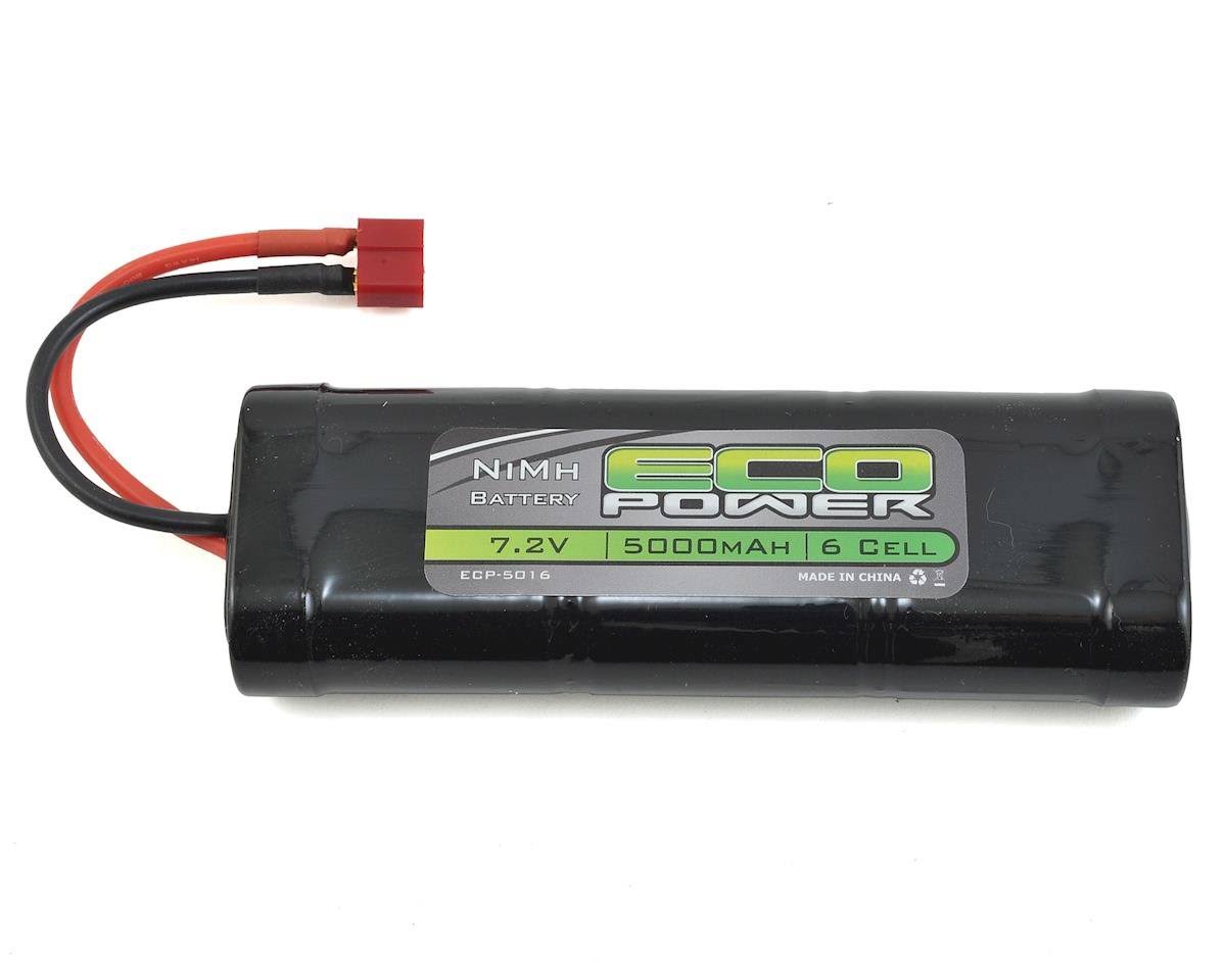 EcoPower NiMH Stick Pack Battery - 6 Cell, with T Style Connector, 7.2V