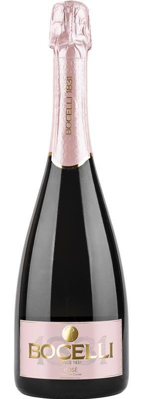 Mission Wine & Spirits Bocelli Rose Brut Premium Cuvee 750ml