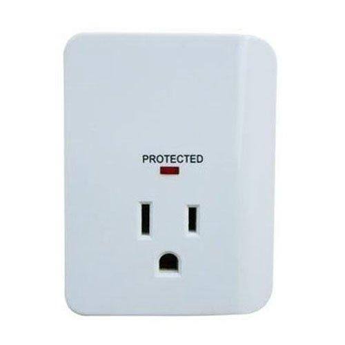 Master Electrician CT-042F Single Power Outlet Surge - White