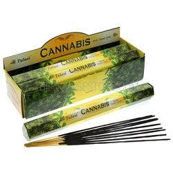 Tulasi Incense Sticks (Cannabis) - 20 Stick Hex Pack