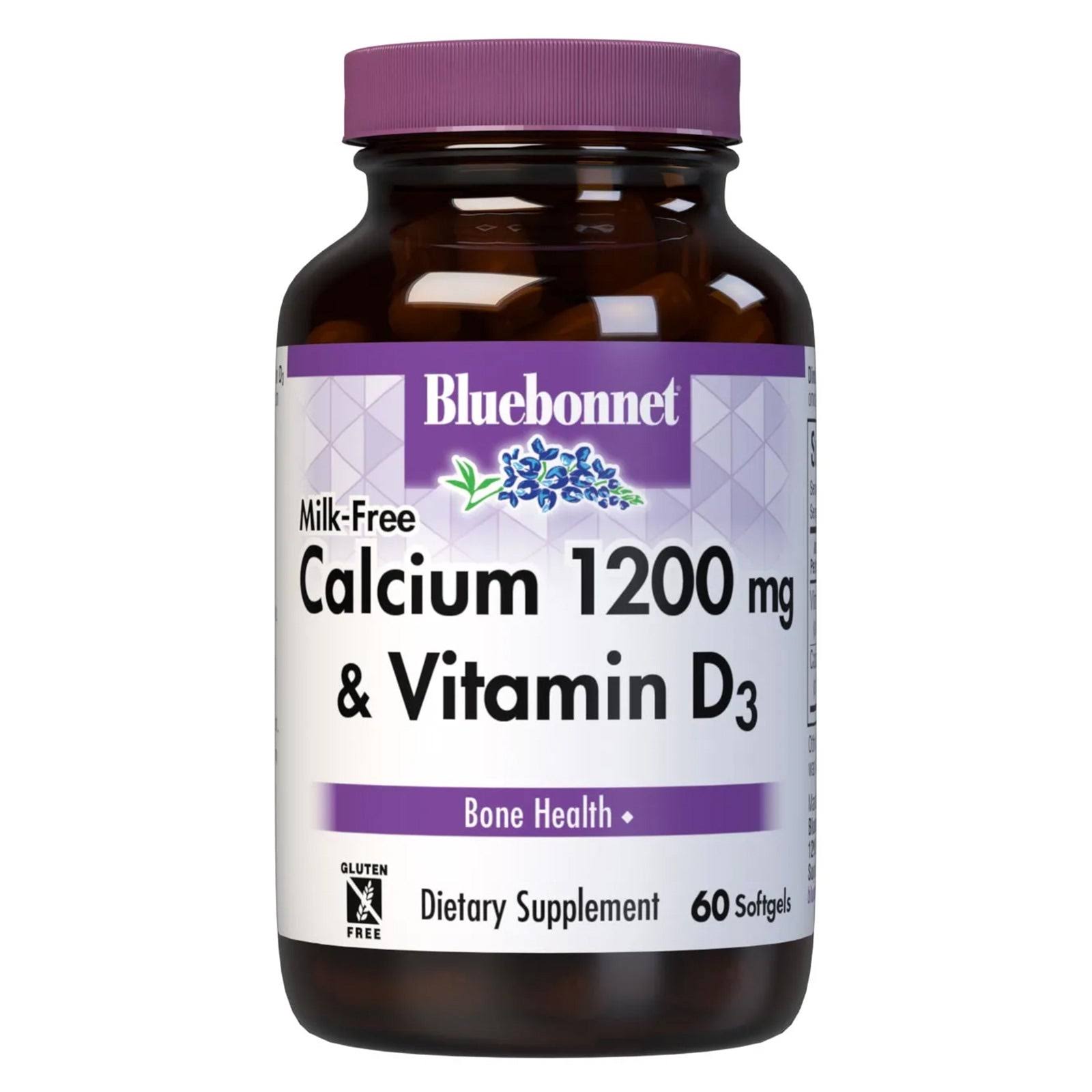 Bluebonnet Nutrition Calcium - 1200mg, 60 Softgels
