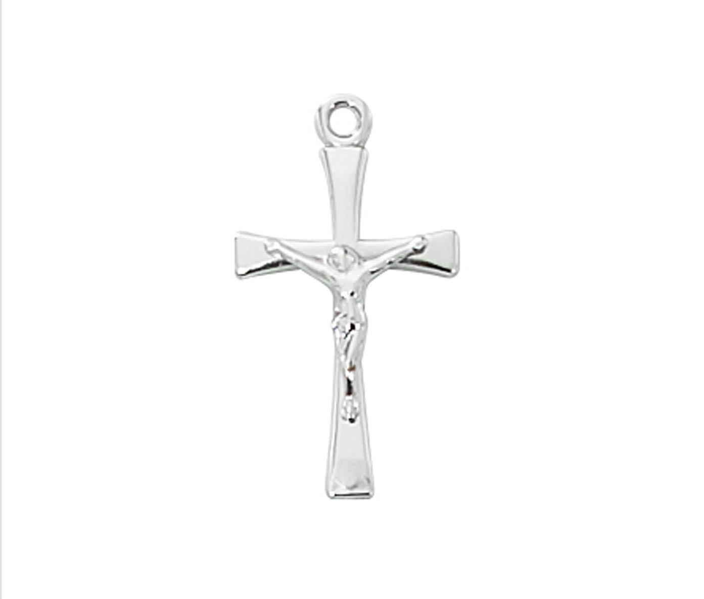 Sterling Silver Crucifix L9190