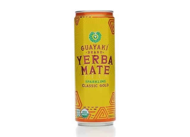 Guayaki Organic Sparkling Yerba Mate - Classic Gold