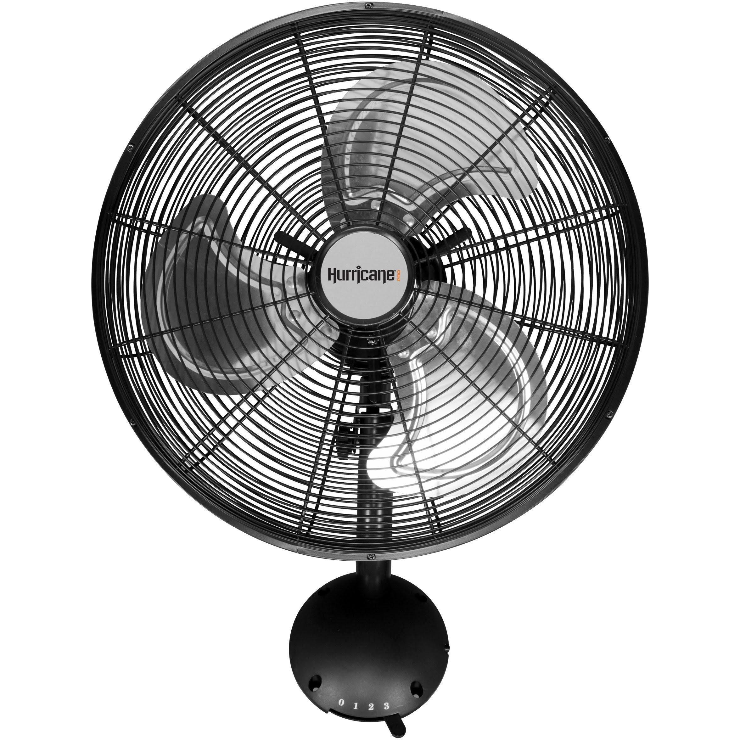Hurricane Wall Mount Fan - 16 Inch, Pro Series, High Velocity, Heavy Duty Metal Wall Mount Fan for Industrial, Commercial, Residential, and Greenhouse