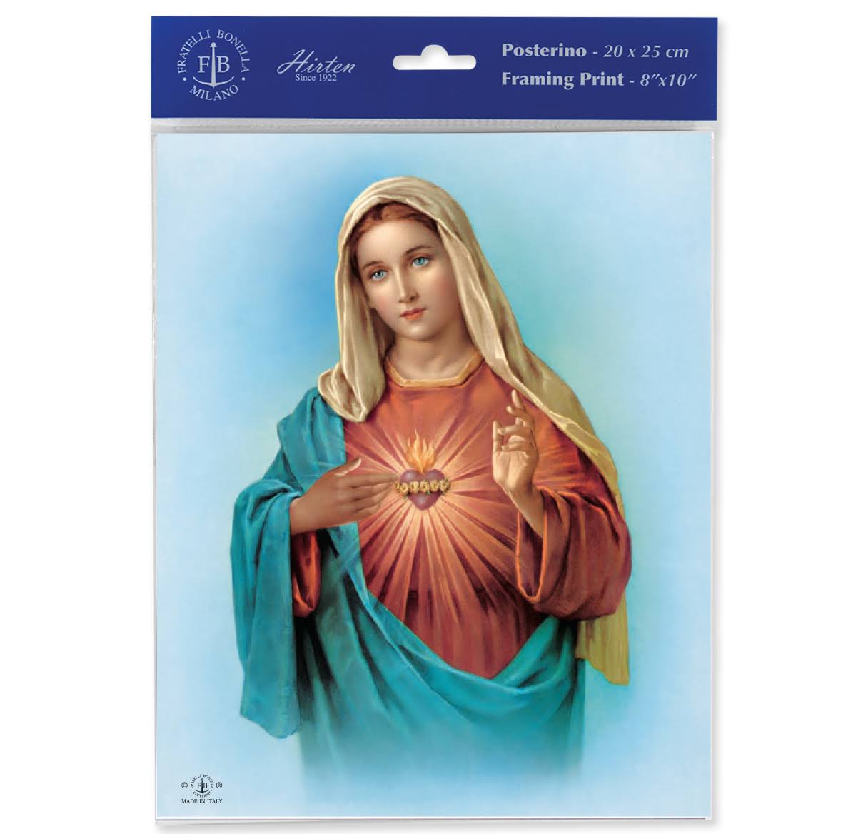 Immaculate Heart of Mary 8 x 10 in. Print (3 Pack)
