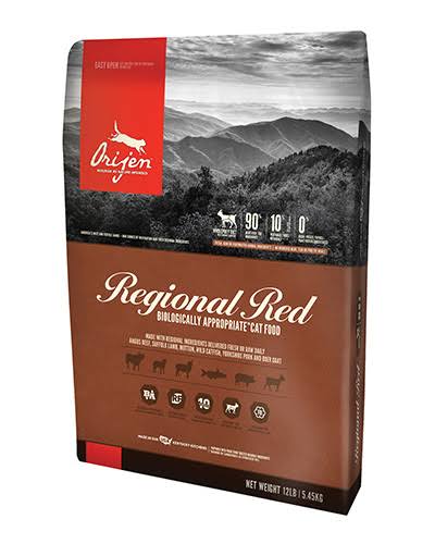 Orijen Regional Red Dry Cat Food, 4 lb