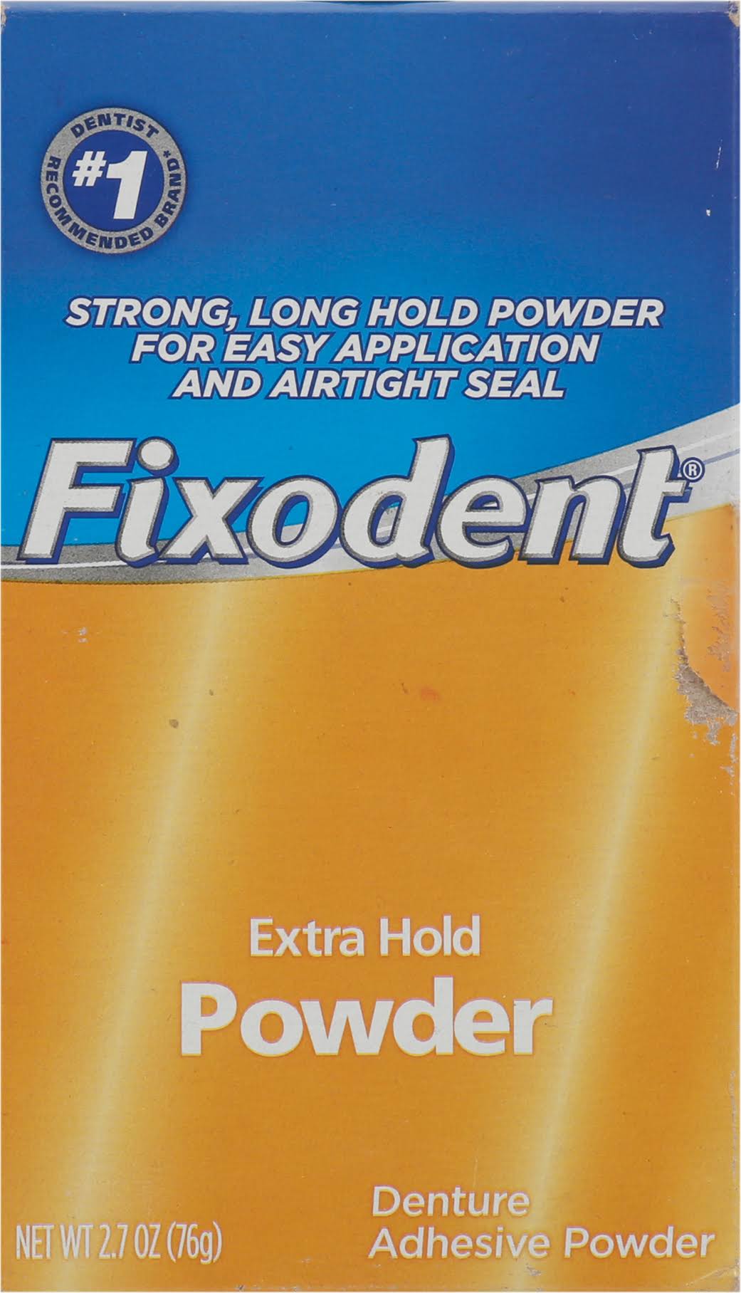 Fixodent Extra Hold Denture Adhesive Powder - 2.7oz