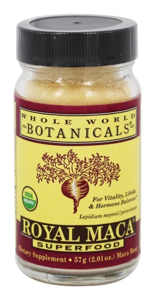 Whole World Botanicals, Royal Maca Powder, 2.01 oz (57 g)