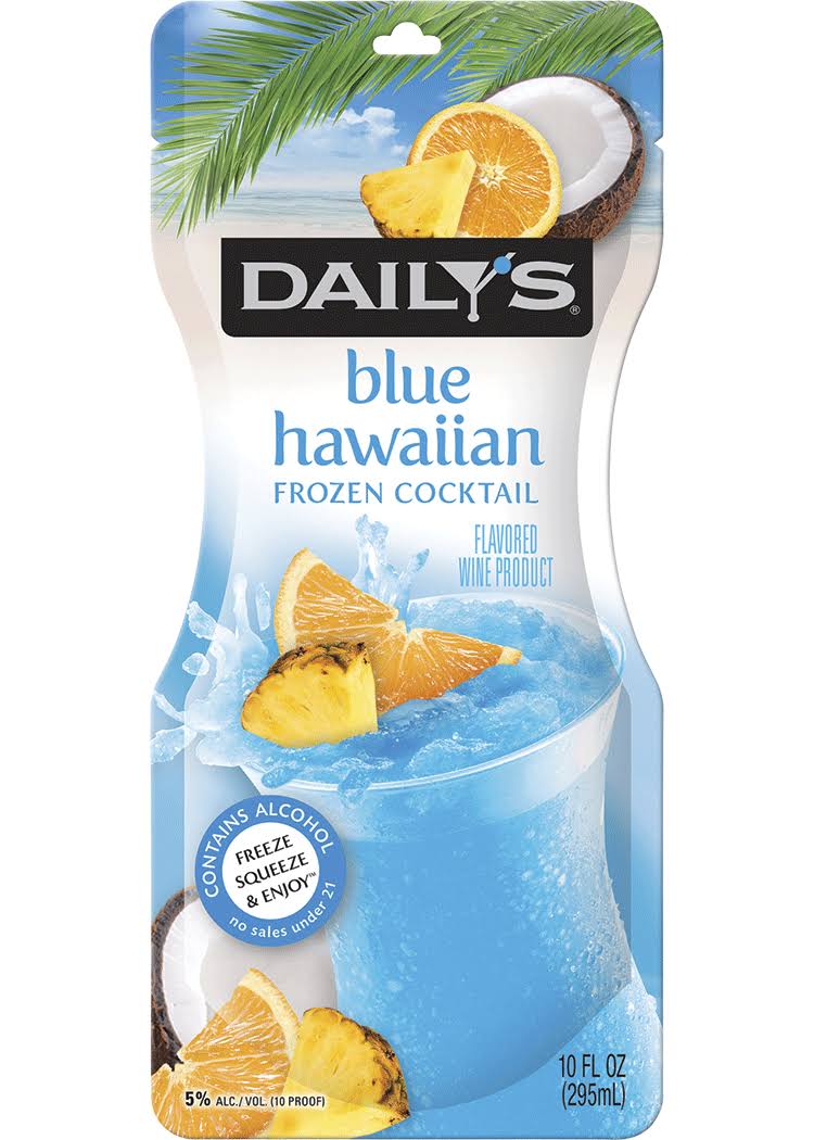 Daily's Frozen Cocktail, Blue Hawaiian - 10 fl oz