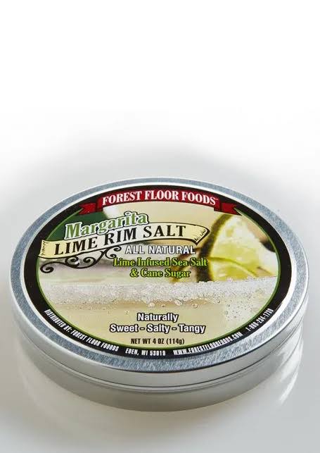 Forest Floor Foods Margarita Lime Rim Salt, 4 Ounce