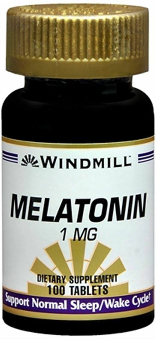 Windmill Melatonin Dietary Supplement - 100ct