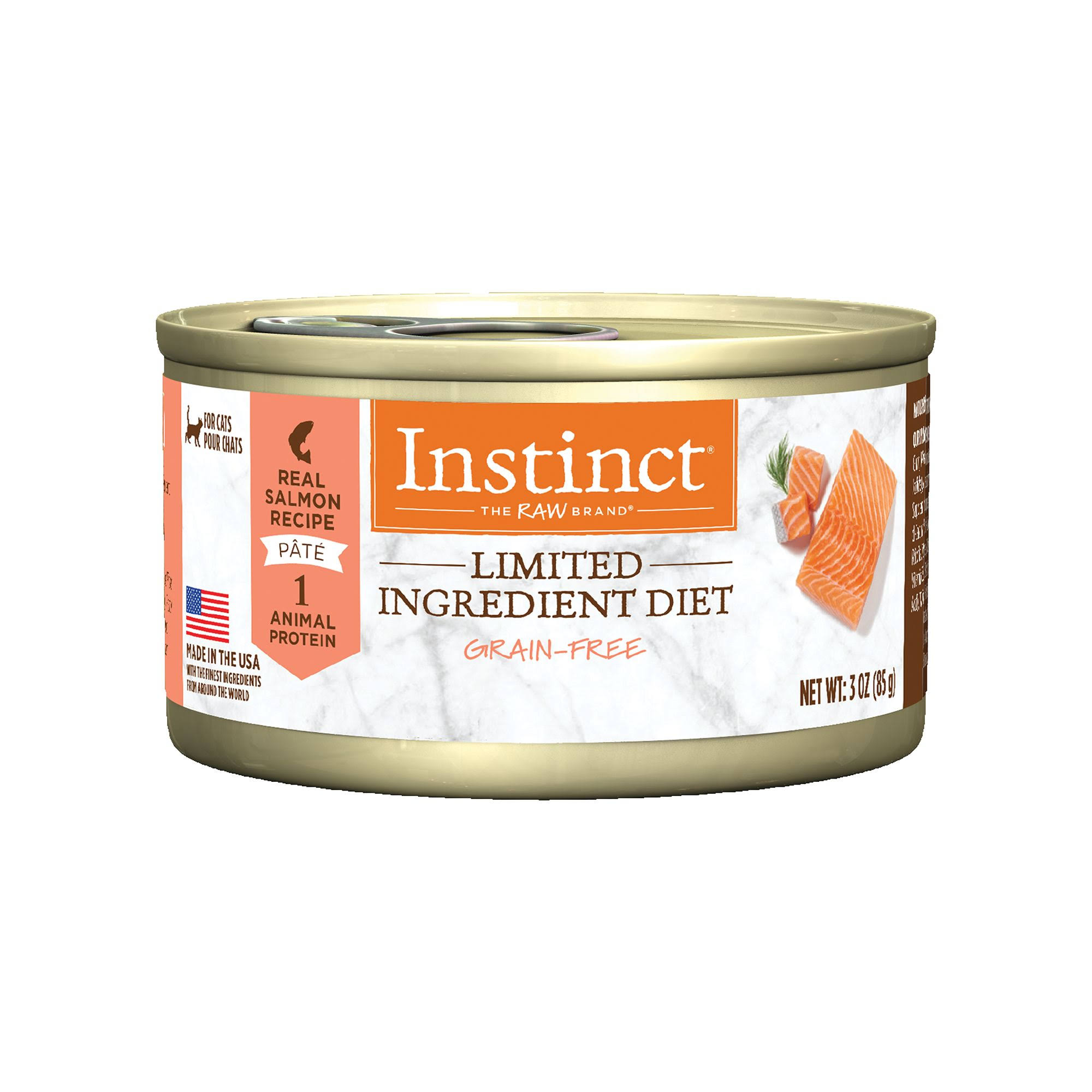 Instinct Limited Ingredient Diet Cat Food - Salmon, 3oz, 24pk