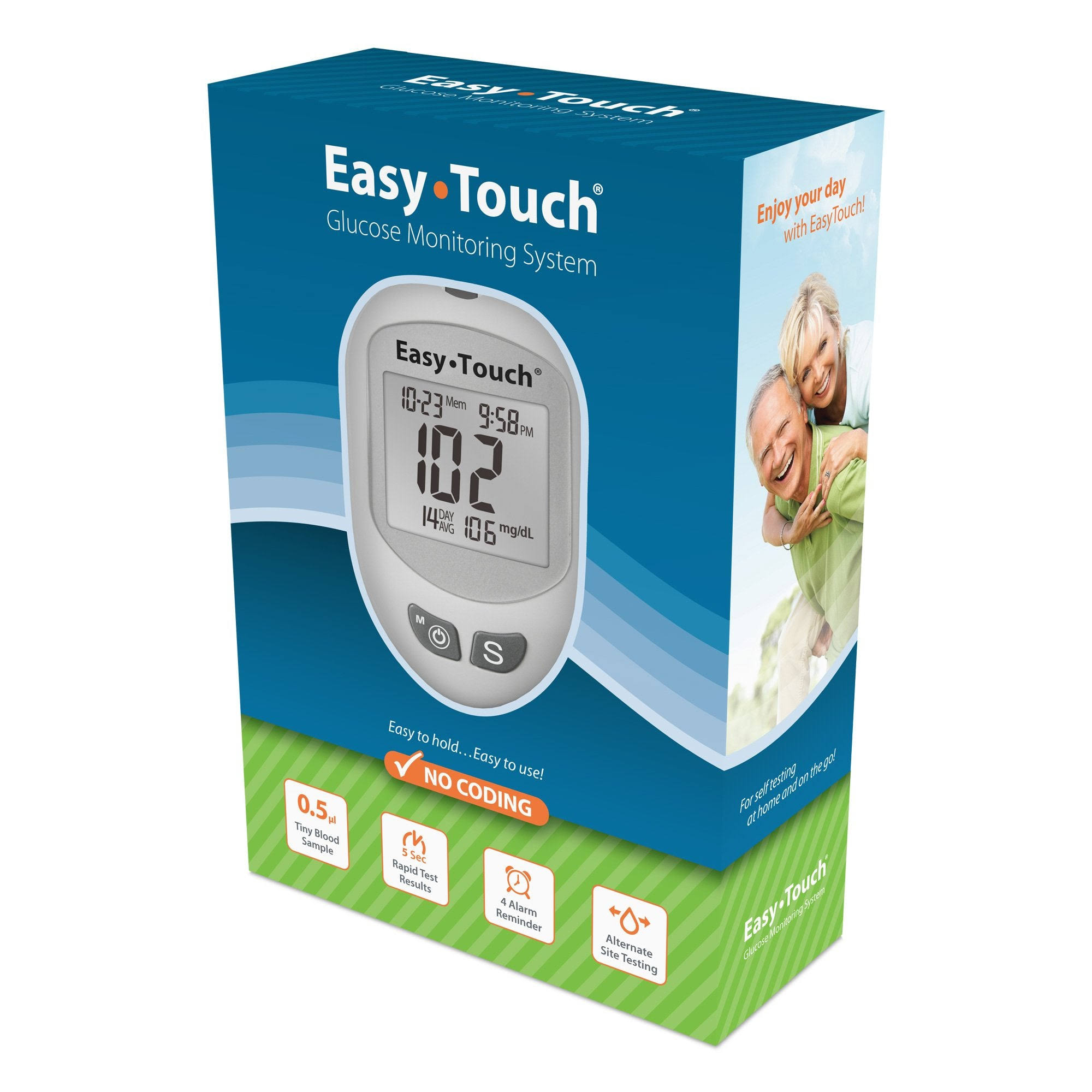 Easy Touch No Coding Glucose Monitoring System