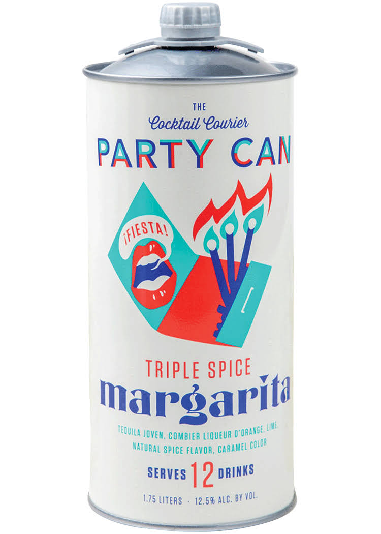 Party Can Triple Spice Margarita by Cocktail Courier