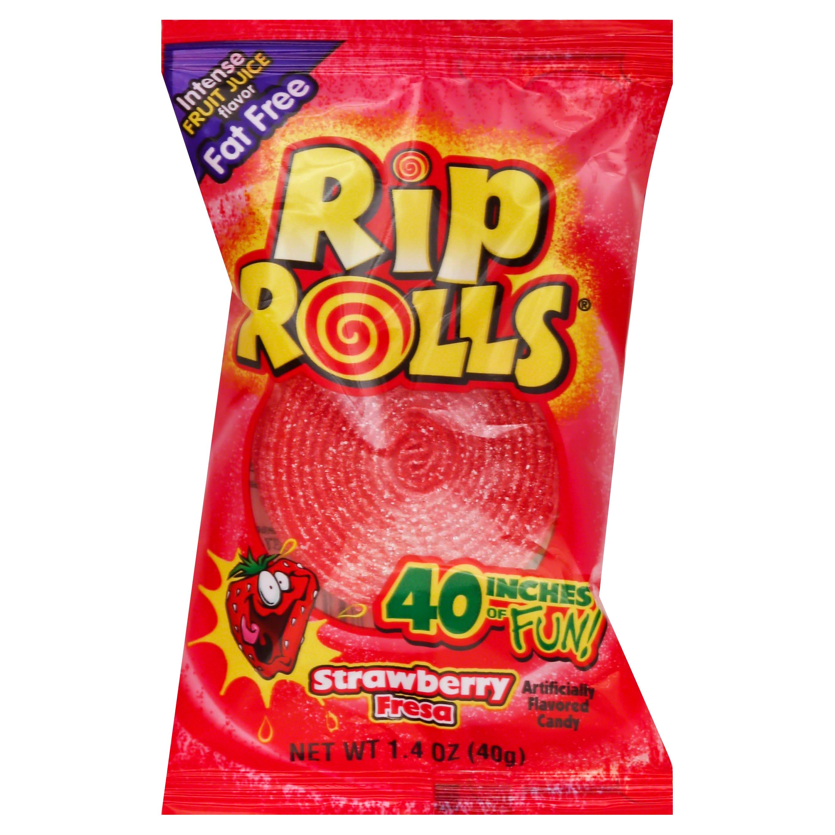 Rip Rolls Strawberry 40g Gluten Free
