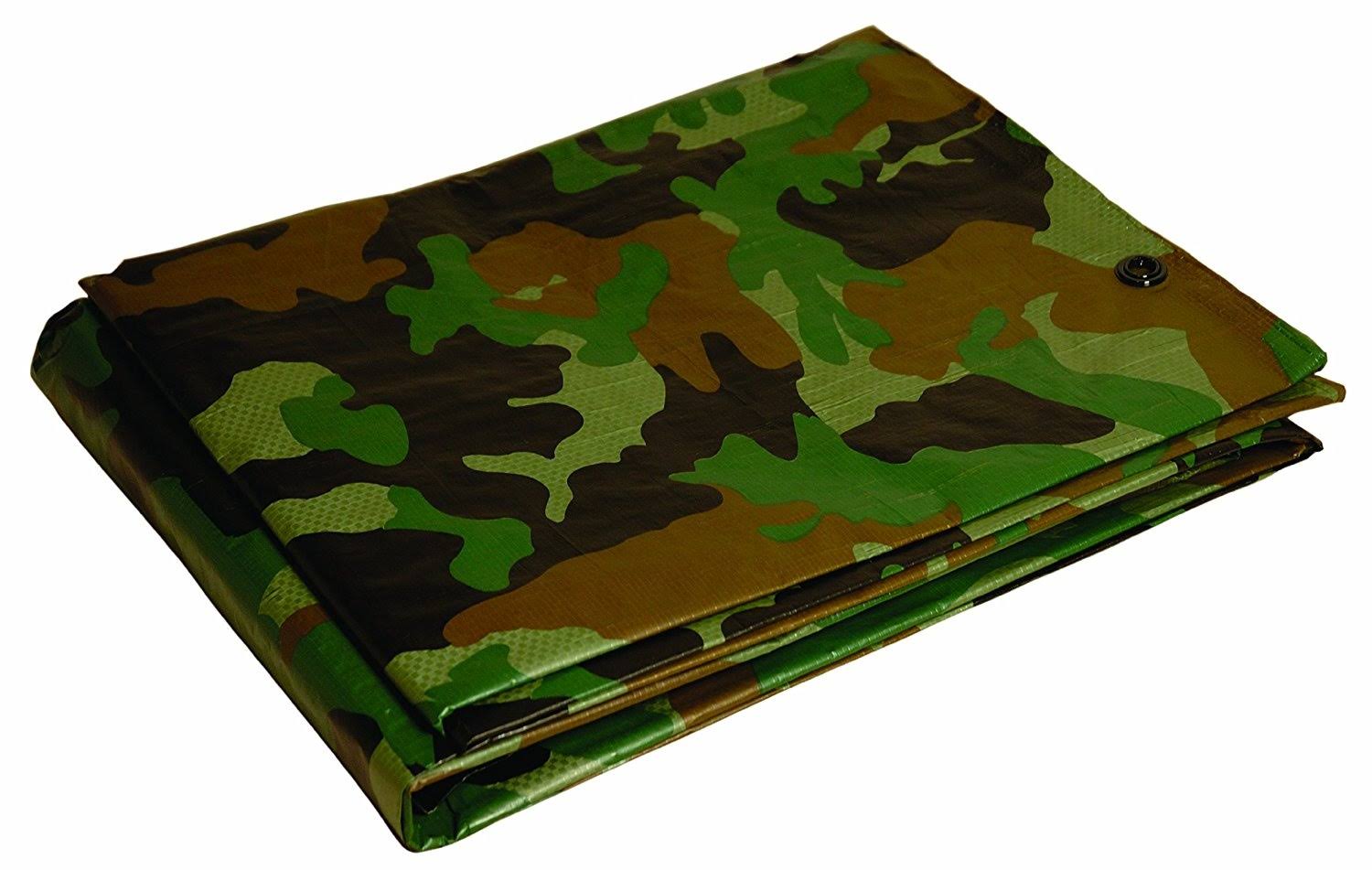 Foremost Dry Top Tarp Camouflage - Green