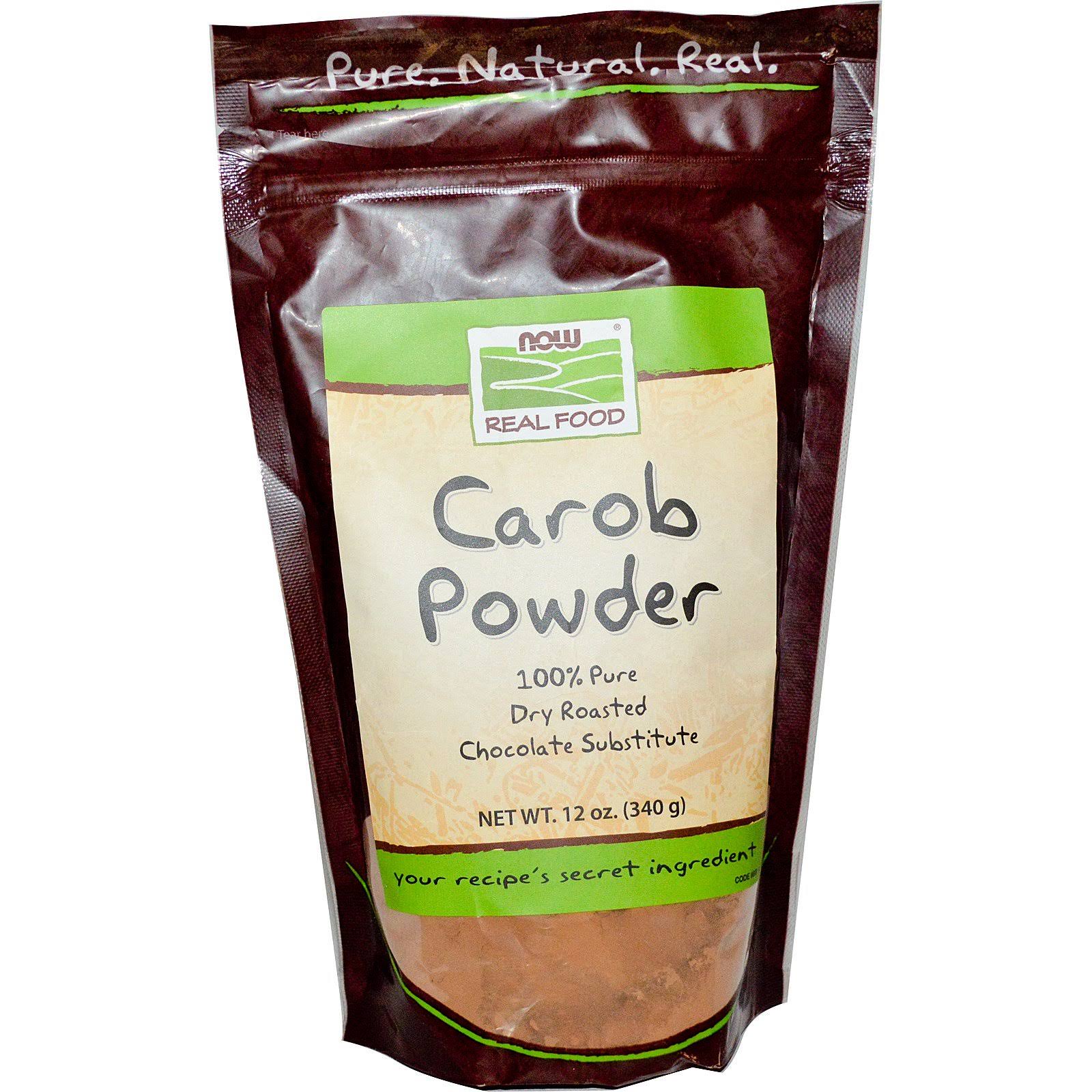 Now Foods Carob Powder - 340g