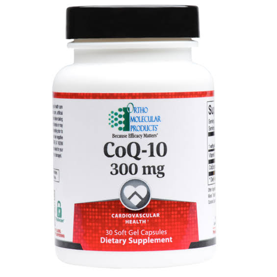 Ortho Molecular Products CoQ-10 300mg 30 Capsules