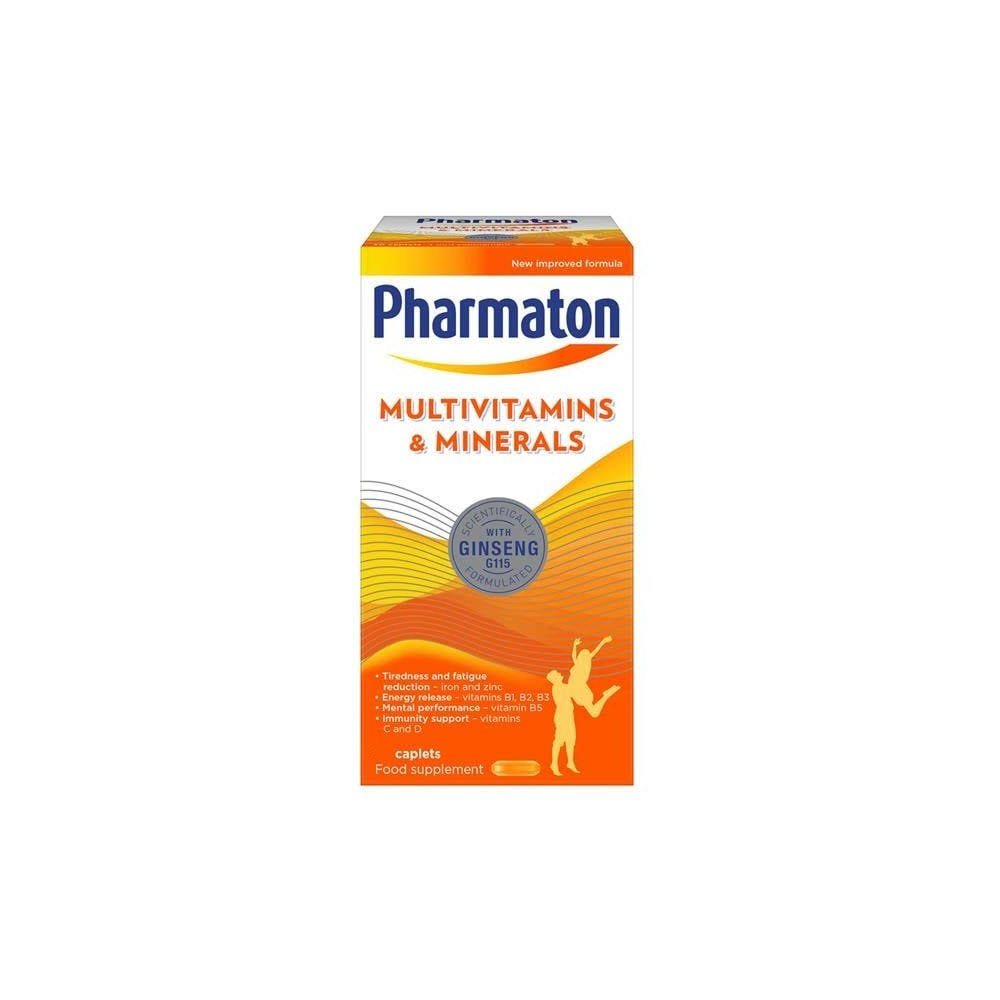 Pharmaton Multivitamins & Minerals Caplets 100 pack