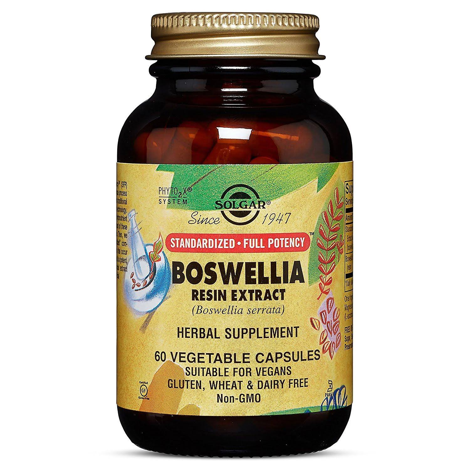 Solgar Boswellia Resin Extract - 60 capsules