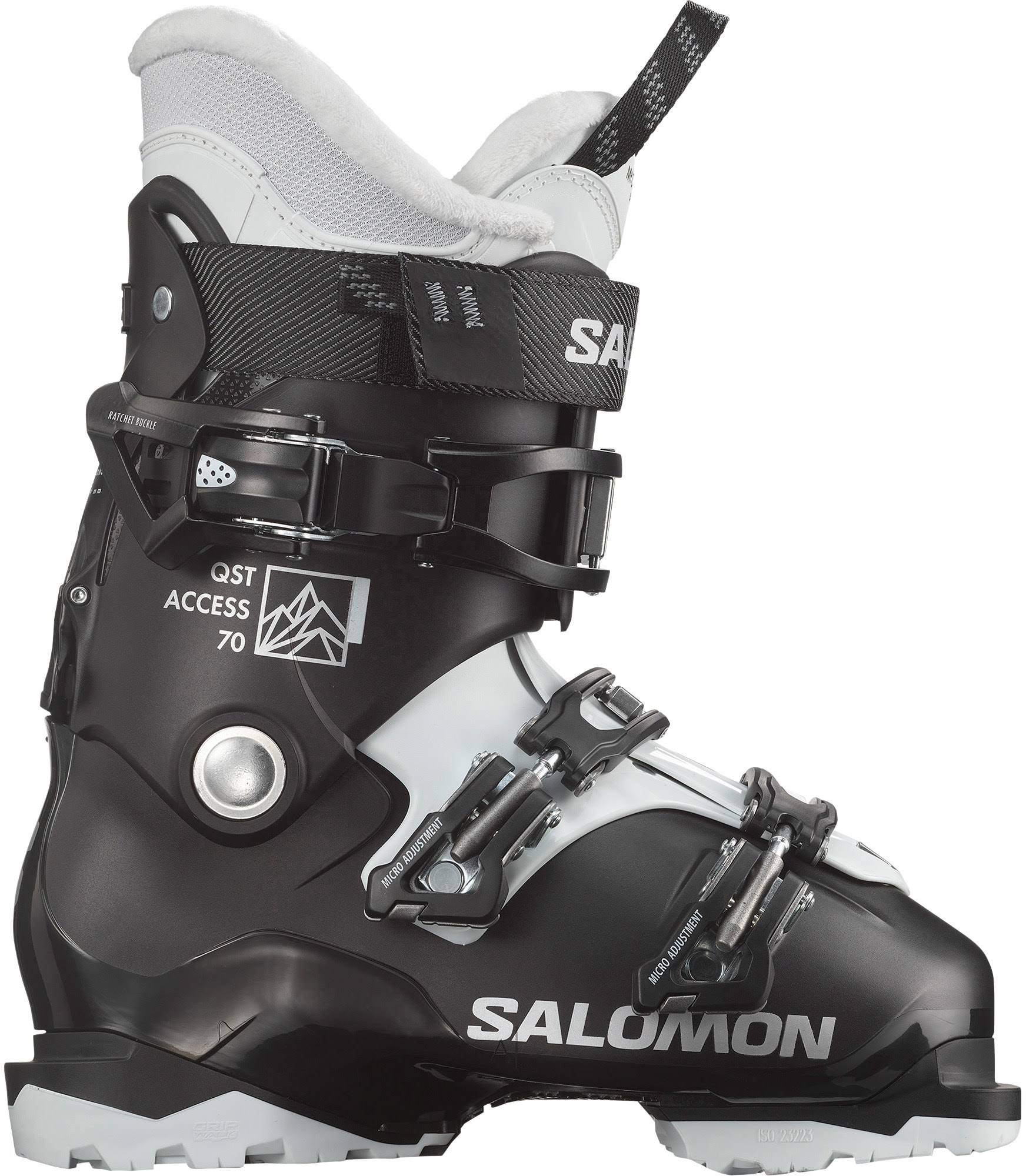 Salomon Qst Access 70 W Gw Alpine Ski Boots Black 24.0-24.5