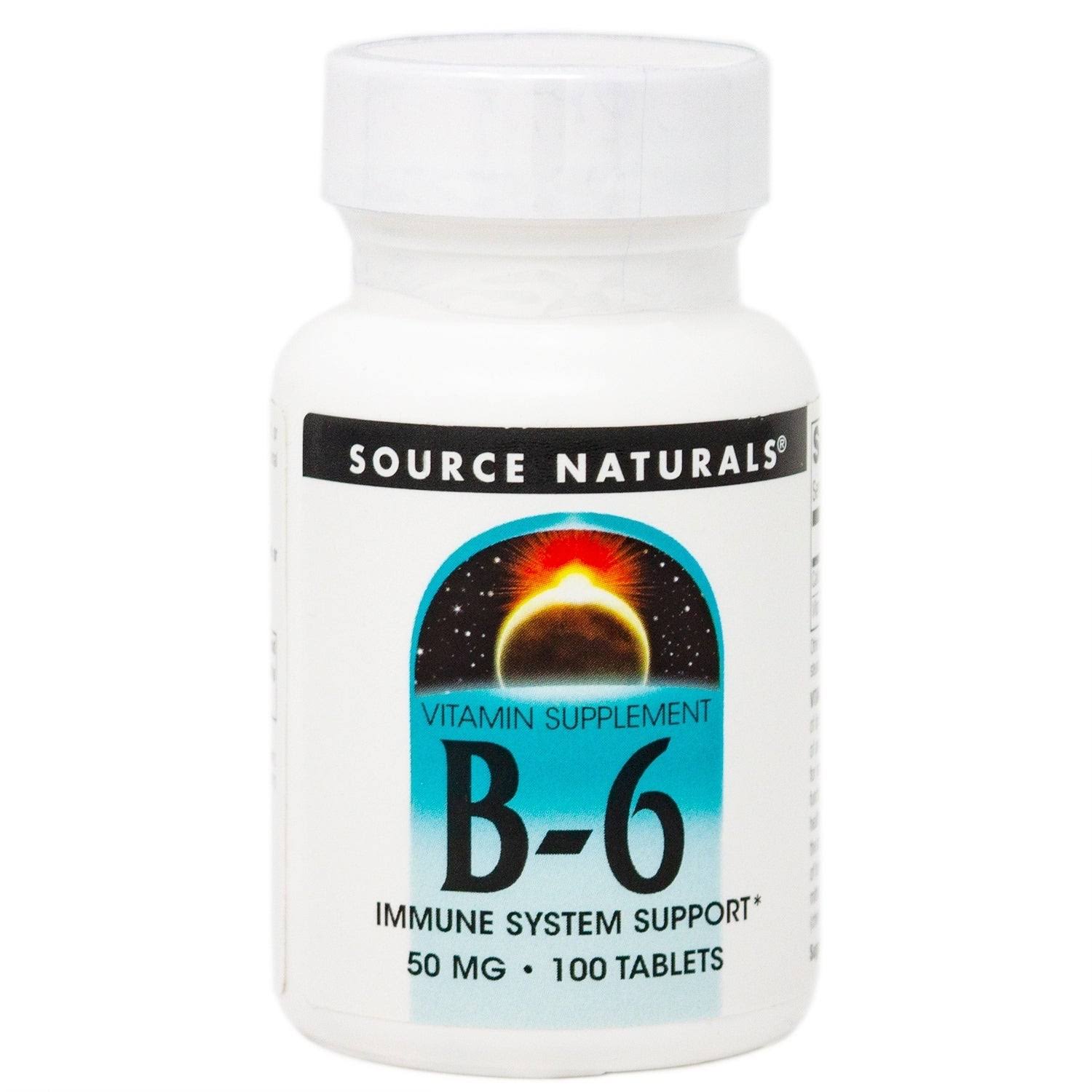 Source Naturals Vitamin B-6 50mg