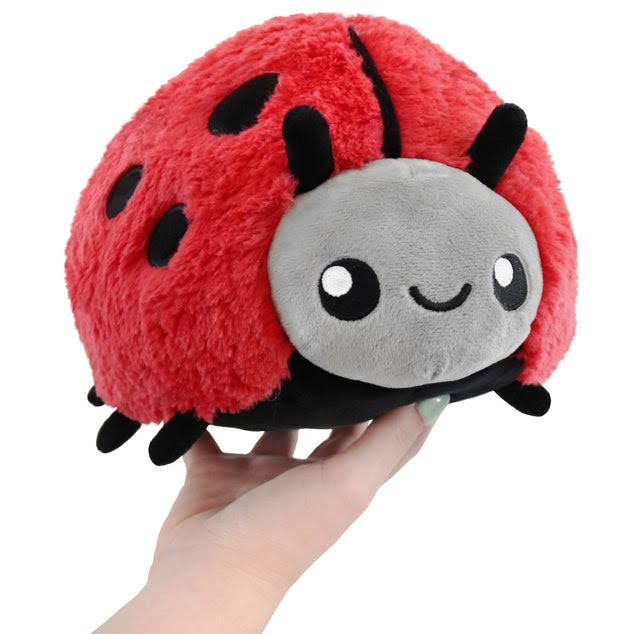squishable mini ladybug plush 7"