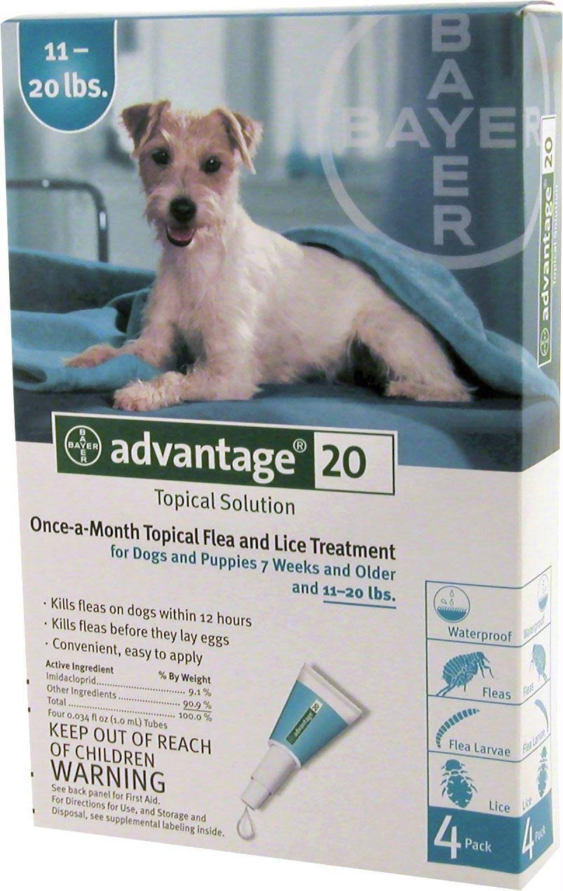 Advantage II Flea & Lice Medium Dog Treatment