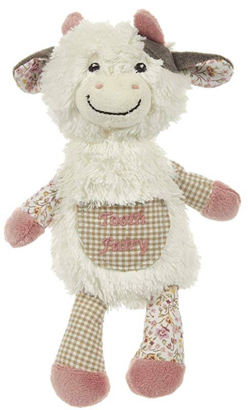 Maison Chic Cassie The Cow Plush Tooth Fairy Figure Pillow for Little