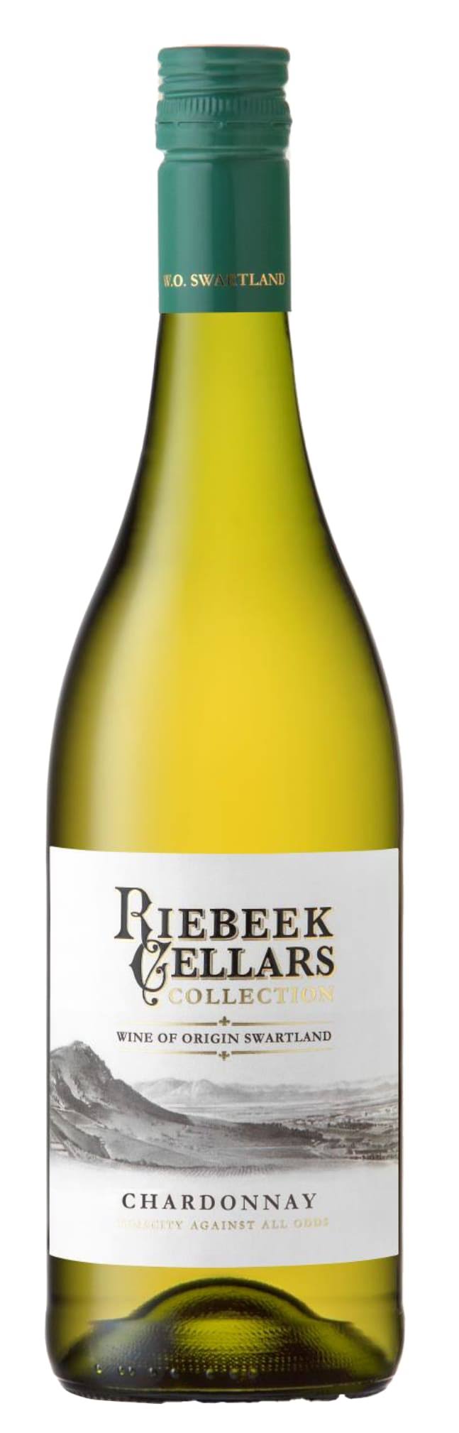 Riebeek Cellars Chardonnay 2014 White Wine from South Africa - 750ml