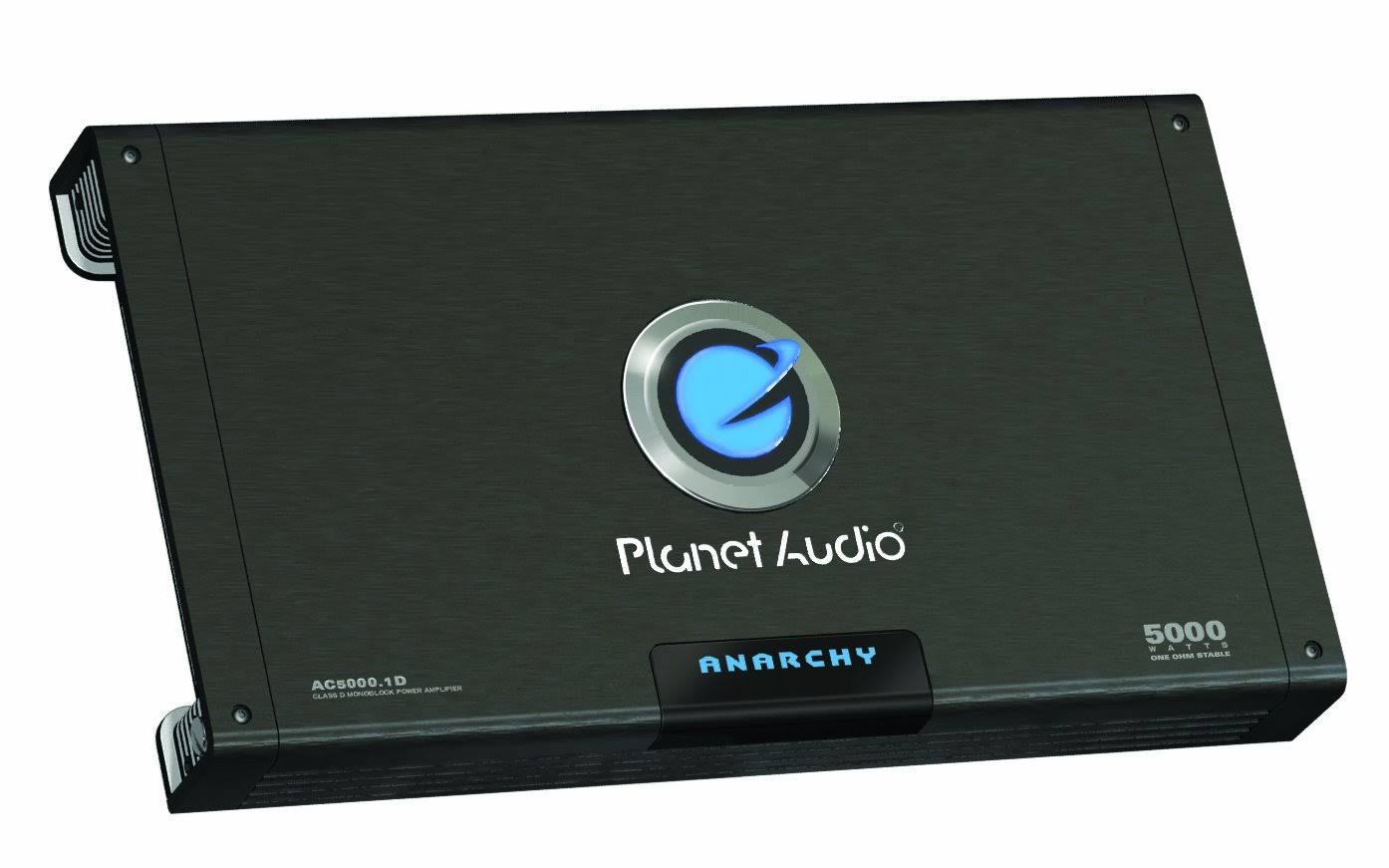 Planet Audio Ac5000.1d Anarchy Class D Mono Amplifier - 5000W