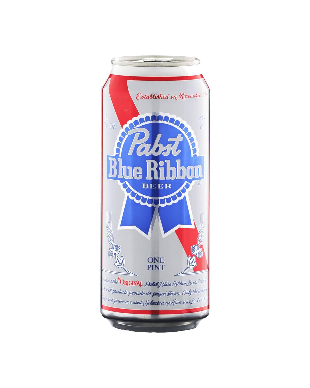Pabst Blue Ribbon Beer - 16 fl oz, 6 pack