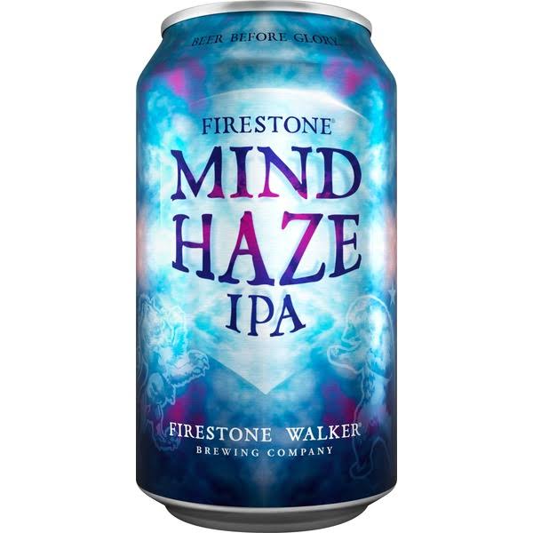 Firestone Beer, IPA, Mind Haze - 12 fl oz