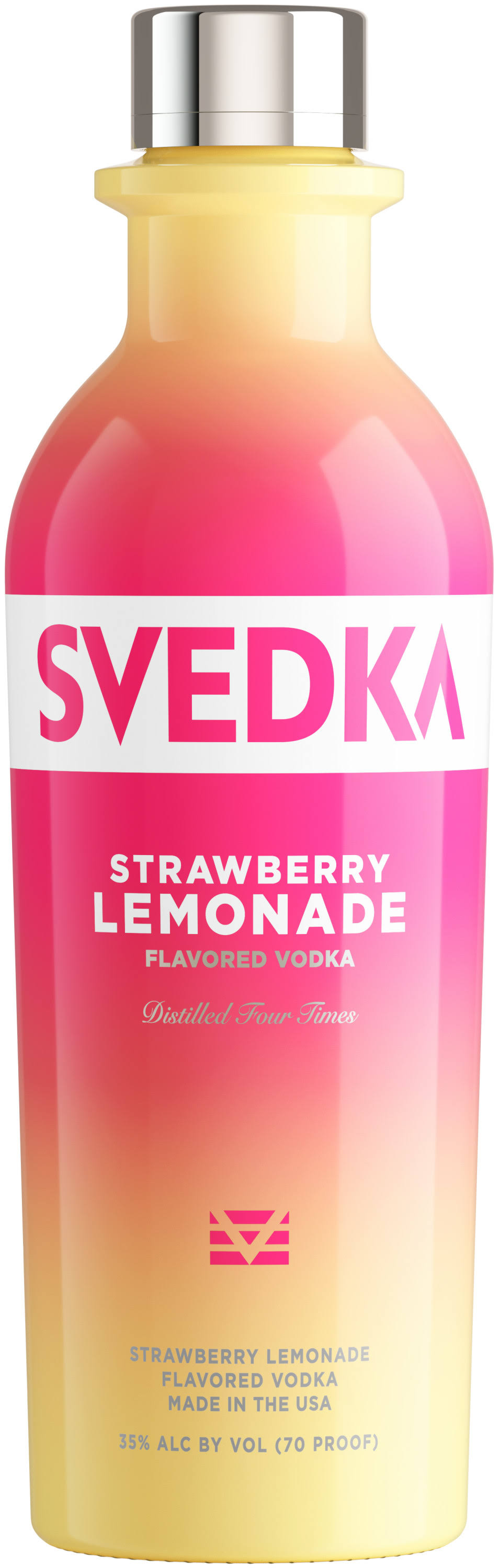 Svedka Vodka, Strawberry Lemonade Flavored - 375 ml