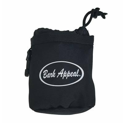 Bark Appeal Travel Treat Pouch Black