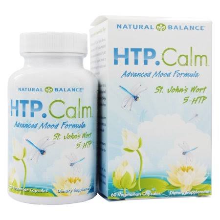 Natural Balance HTP Calm Supplement - 60 Capsules