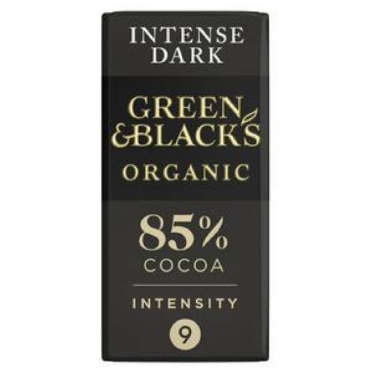 Fairtrade Green & Black's Organic Dark Chocolate - 85%, 90g