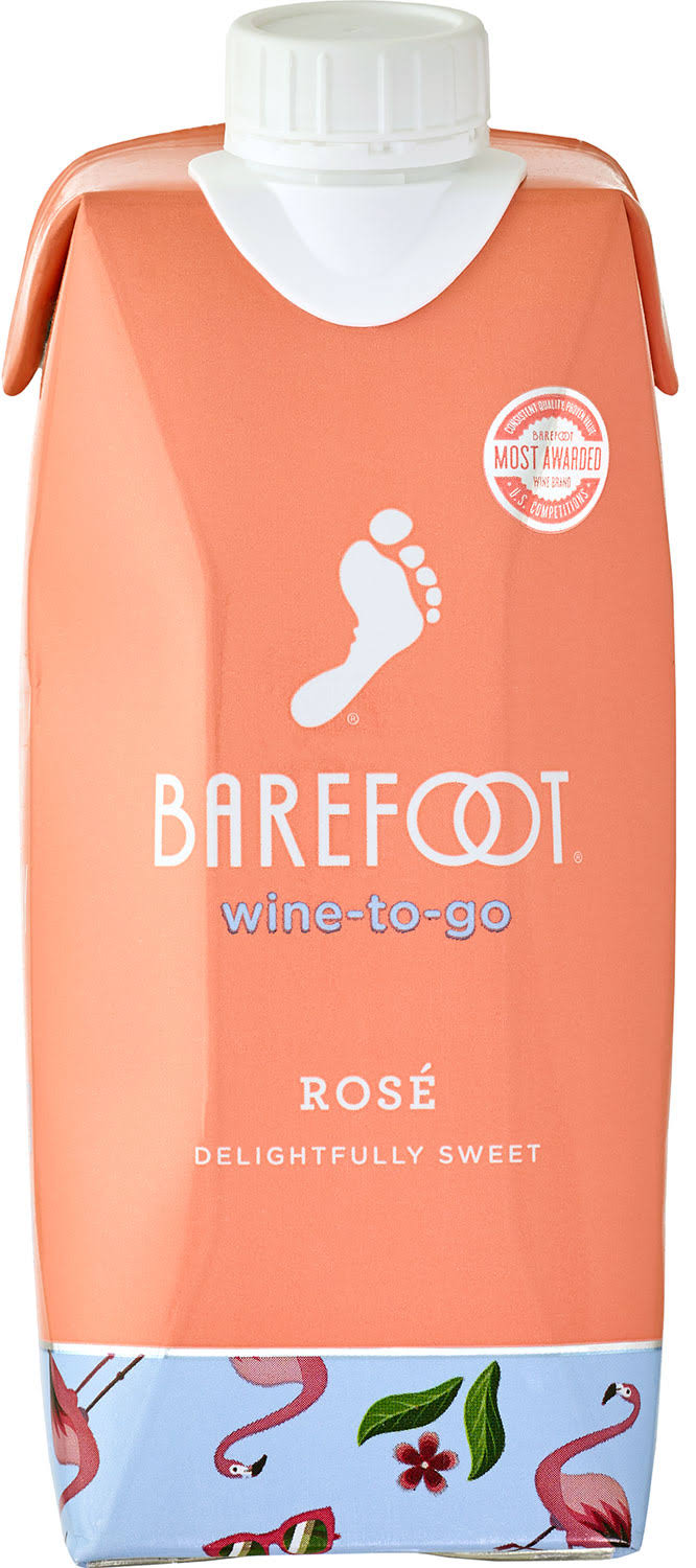 Barefoot Rose, Wine-To-Go, California - 500 ml