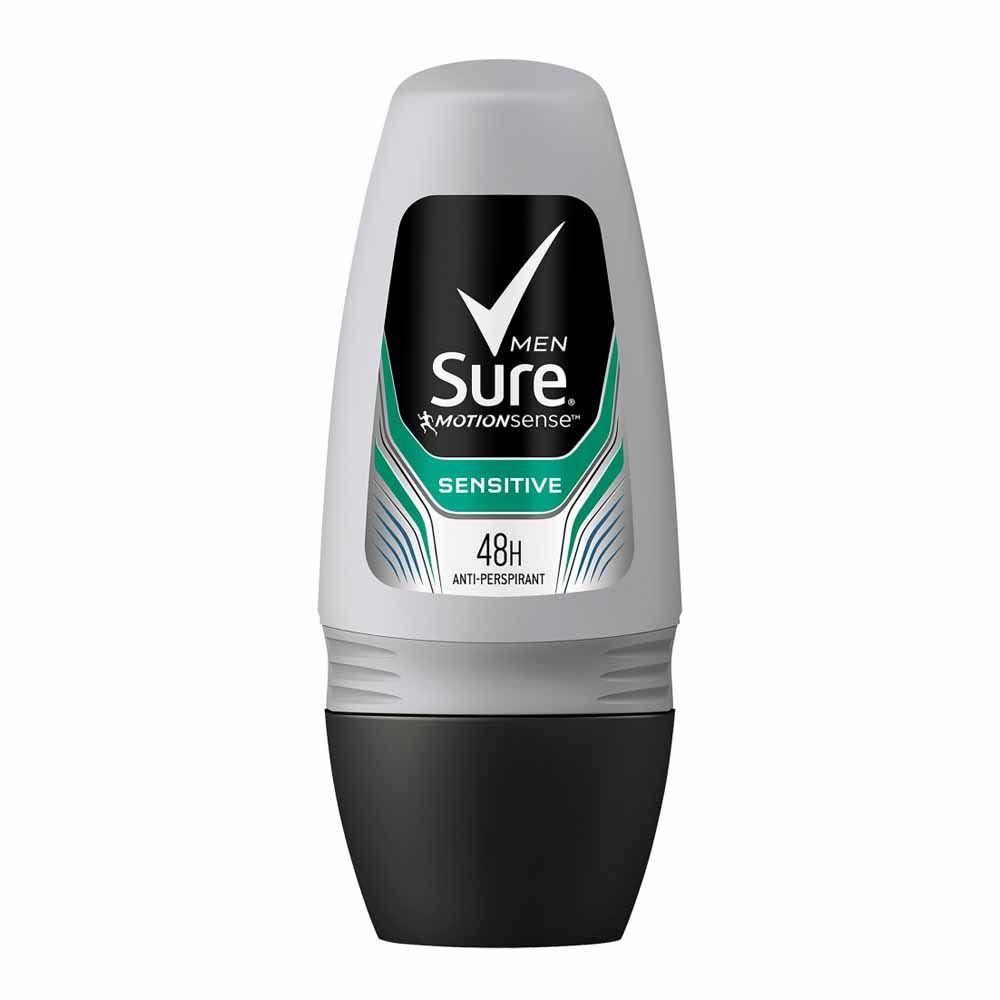Sure Men Anti-Perspirant Deodorant Roll on Sensitive 50ml