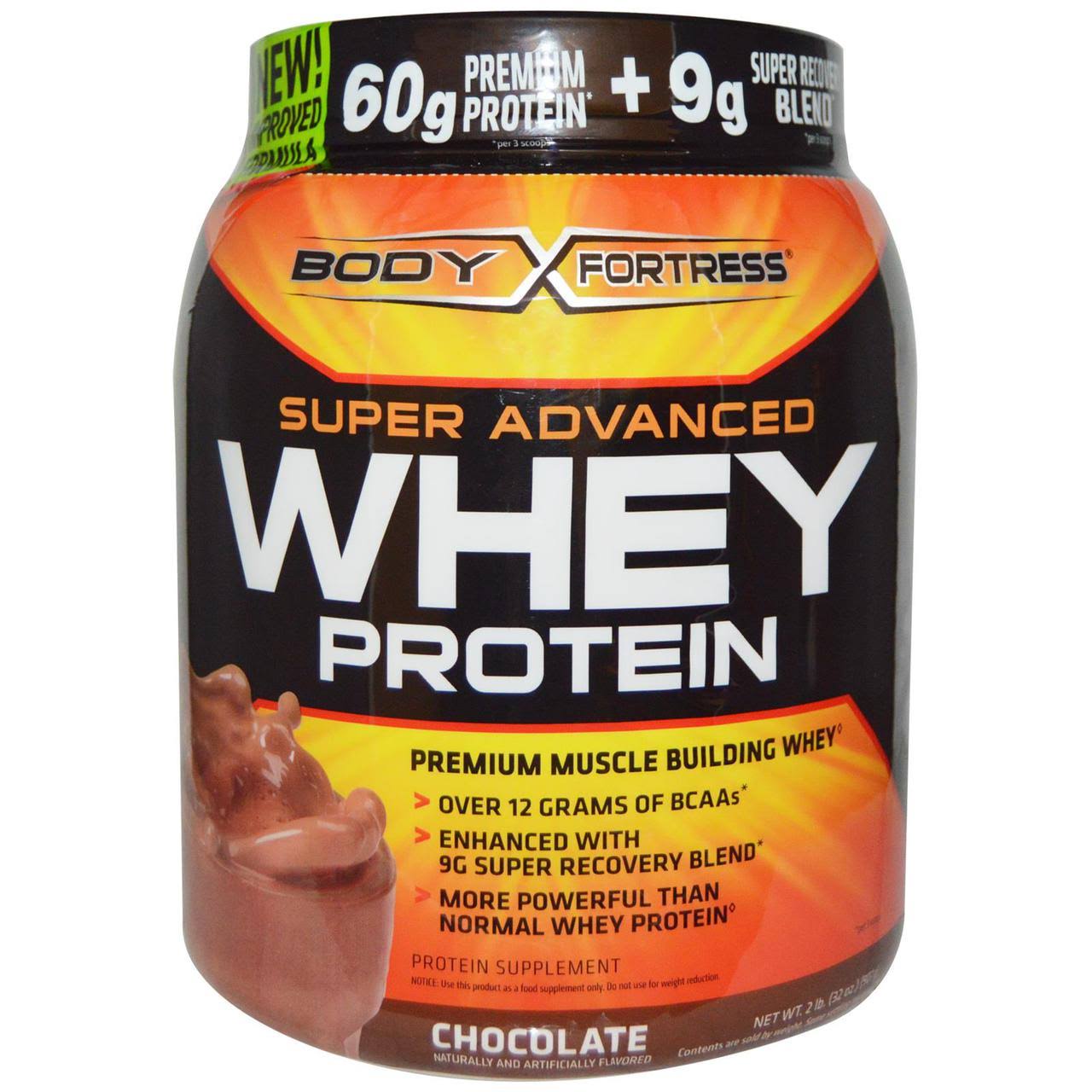 Body Fortress Super Advanced Whey Protein Chocolate Protein Supplement