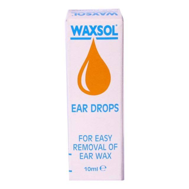 Waxsol 0.5% w/v Ear Drops Solution 10ml