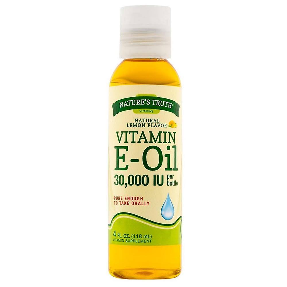 Nature's Truth Vitamin E Oil - Lemon, 4oz