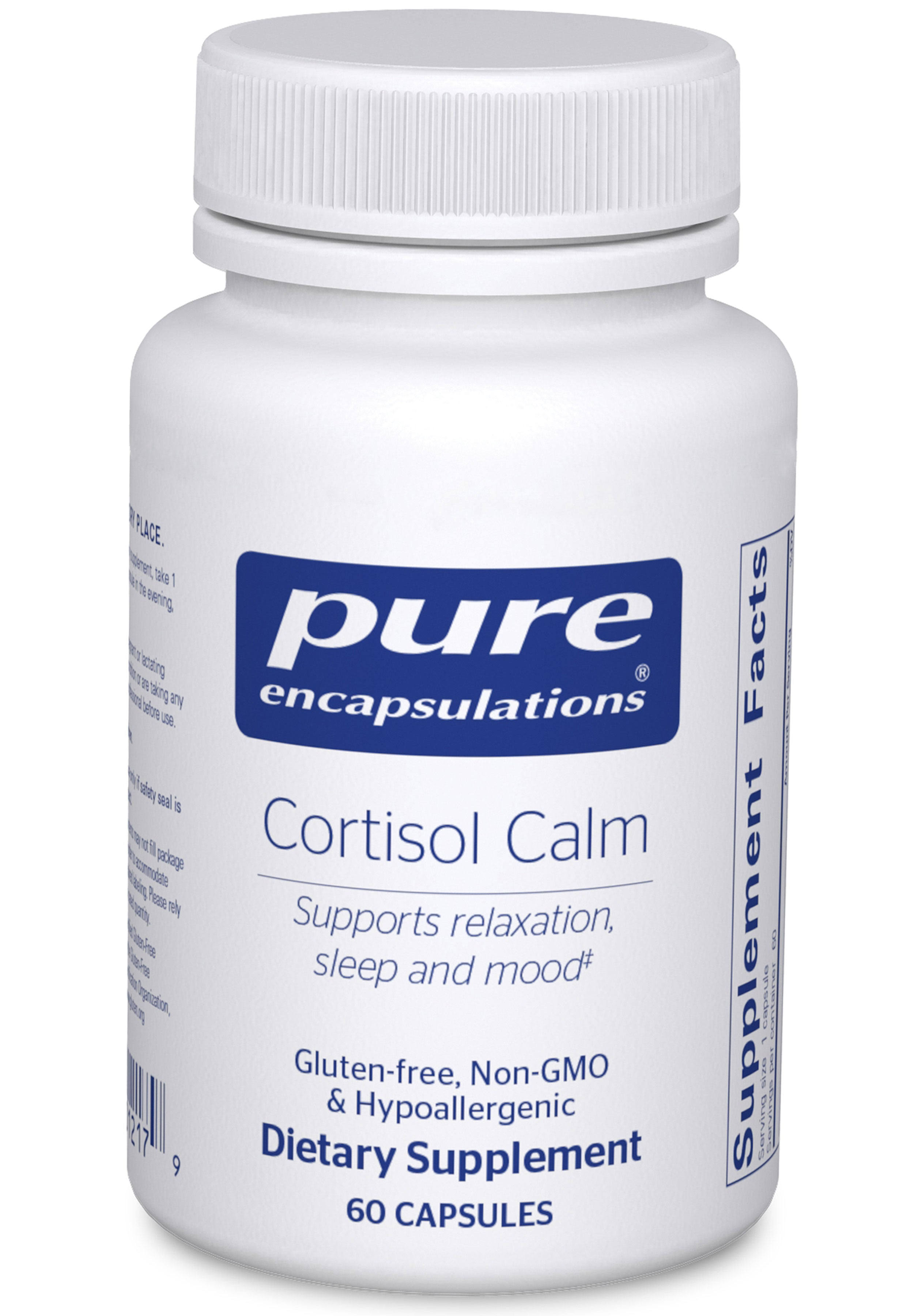 Pure Encapsulations Cortisol Calm Supplement - 60 Vcaps