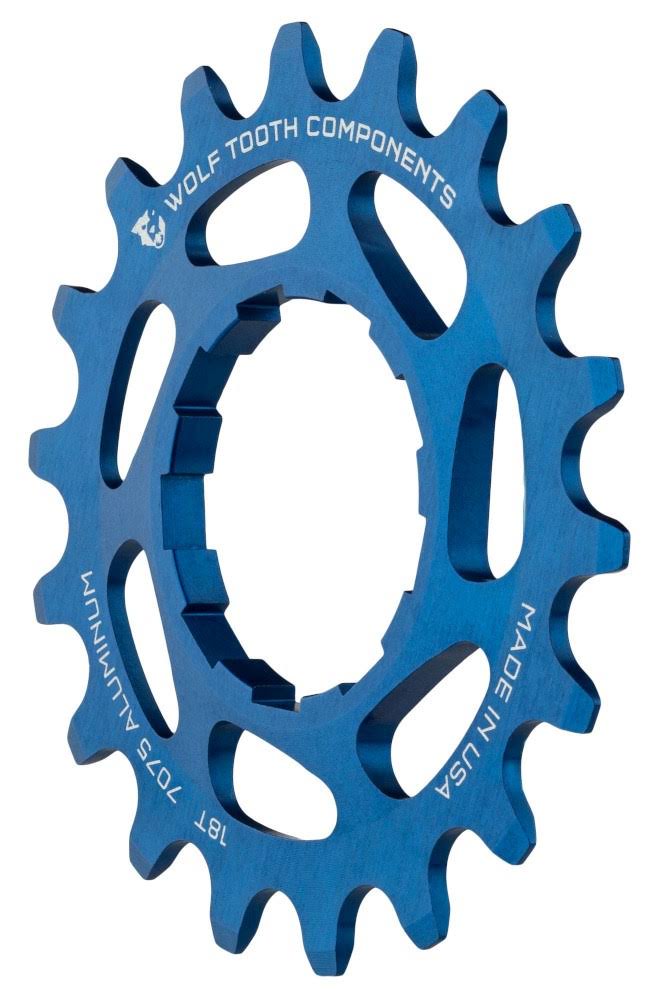Wolf Tooth Components Single Speed Aluminum Cog: 17T, Compatible with