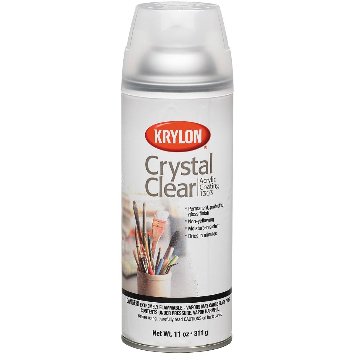 Krylon Acrylic Coating - 37g, Crystal Clear