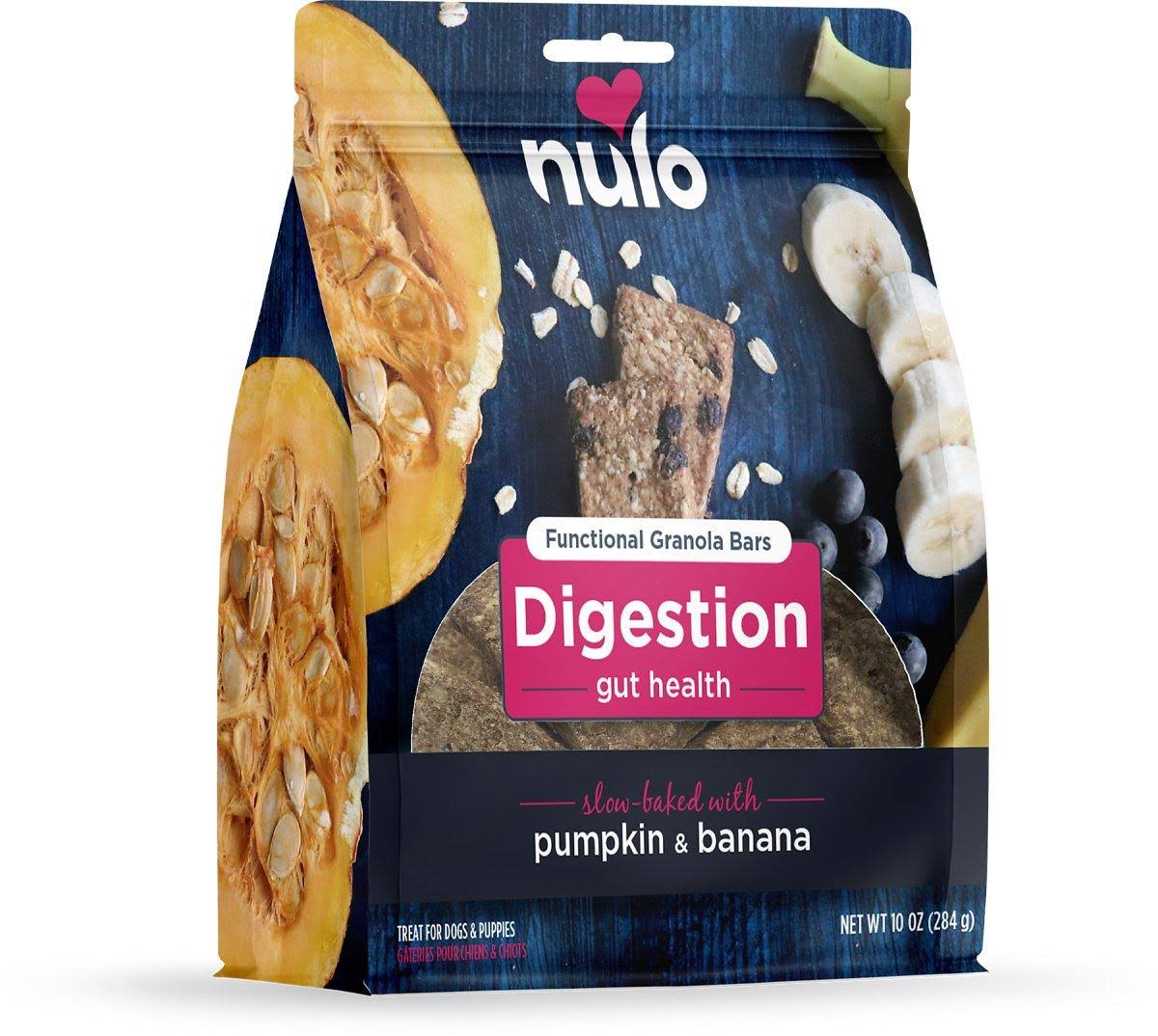 Nulo Digestion Functional Granola Bars For Dogs 10 oz