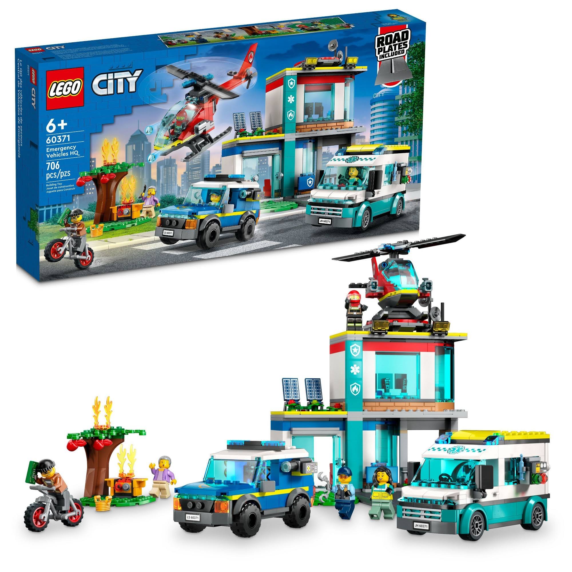 LEGO - City Emergency Vehicles HQ 60371 - 6425827 - 673419375085