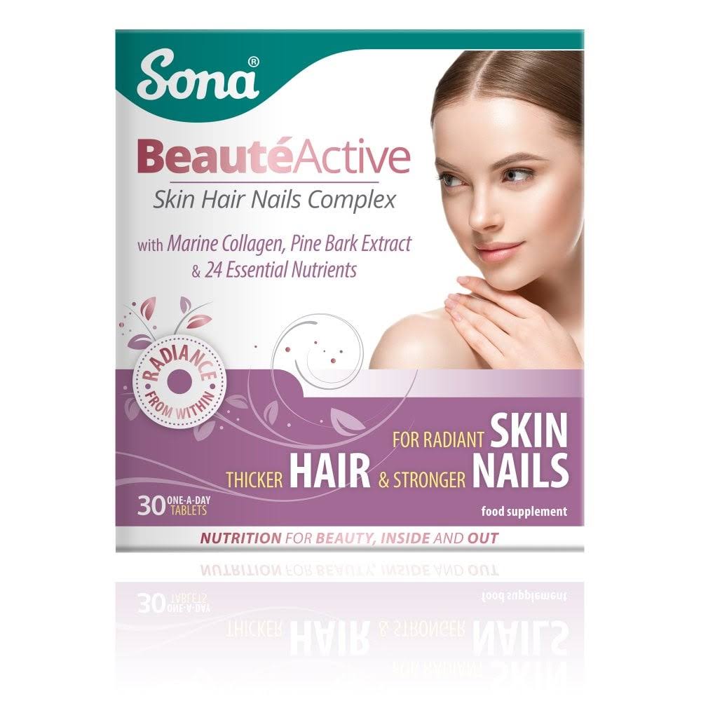 Sona Beauteactive - Skin, Hair, Nails 30 Tab